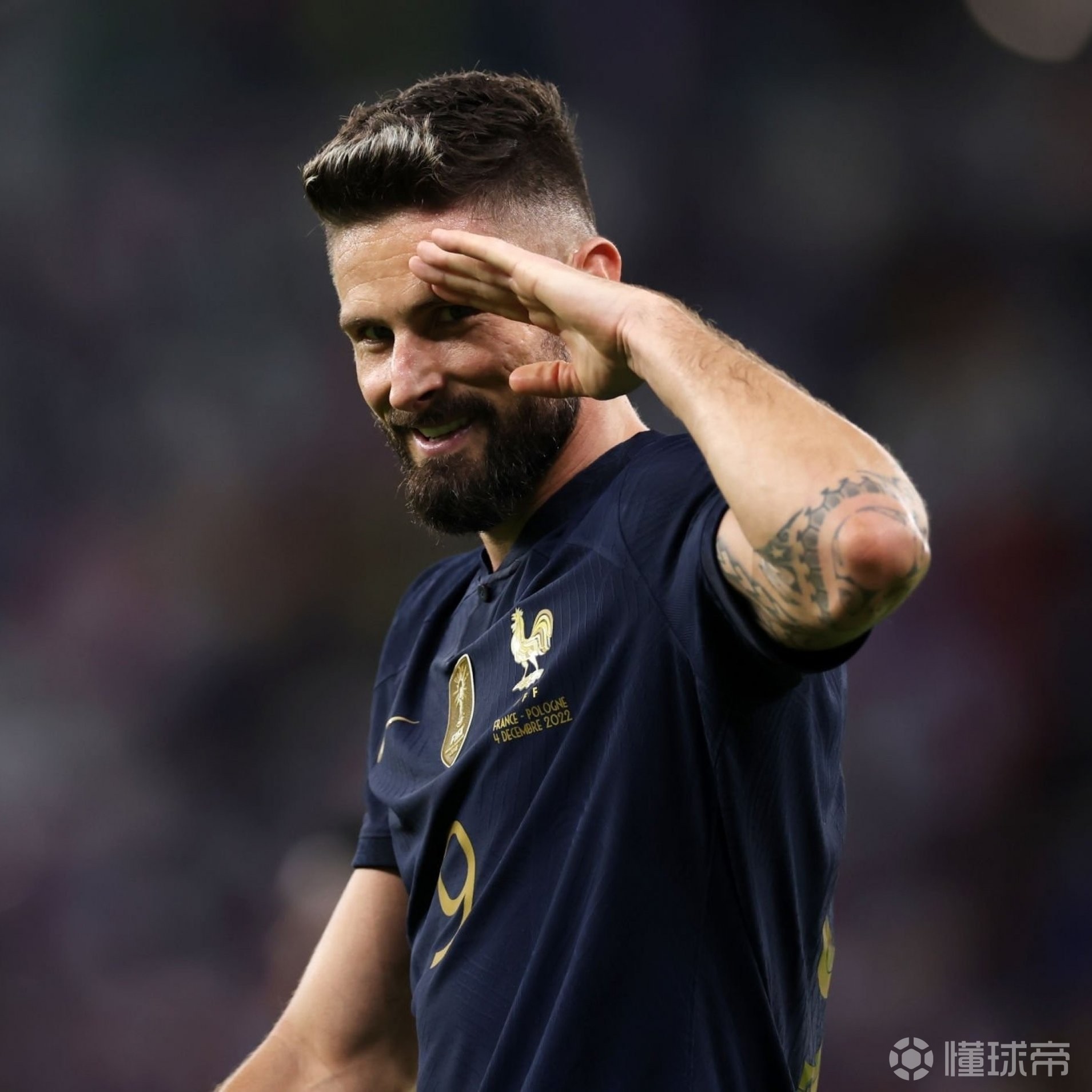 吉鲁为什么在法国打首发